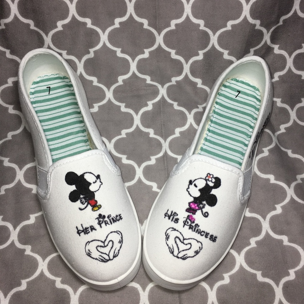 Custom made canvas Shoes